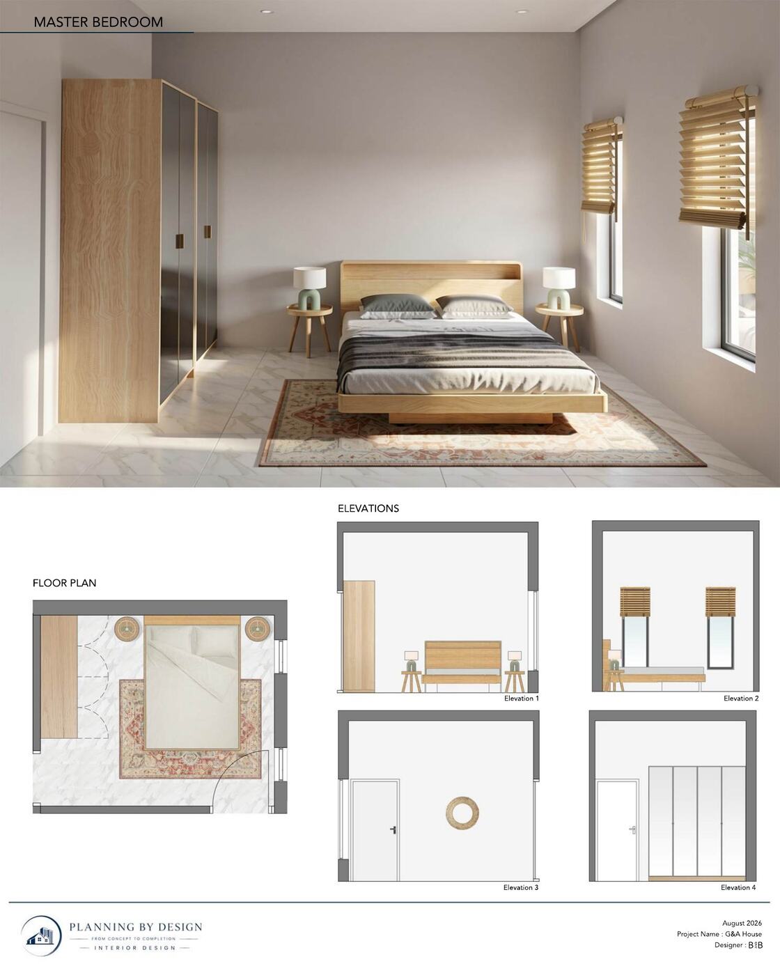 Master bedroom
