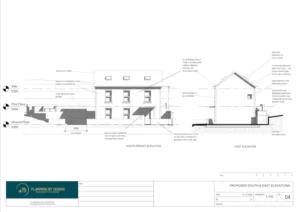 Architect Drawings and Planning Permission for a New Build House