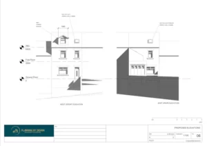 Architect Drawings and Planning Permission for a Loft Conversion