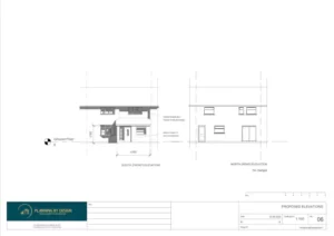Architect Drawings and Planning Permission for a Porch