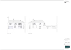 Architect Drawings and Planning Permission for a House In Multiple Occupancy (HMO)