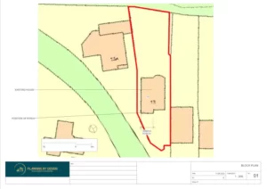 Architect Drawings and Planning Permission for Retrospective Porch