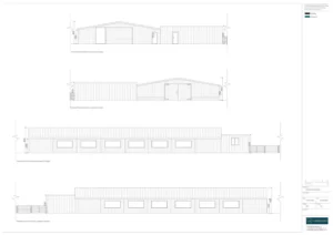 Architect Drawings and Planning Permission for a Retrospective Change of Use