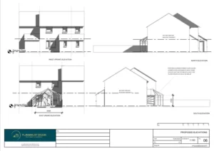 Planning Permission & Architect Drawings for a Conservatory