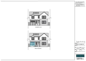 Architect Drawings and Planning Permission for a Garage Conversion