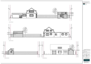 Architect Drawings and Retrospective Planning Permission for an Outbuilding