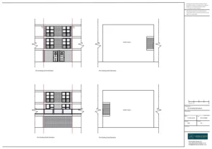 Architect Drawings and Retrospective Planning Permission for Alterations to Flat