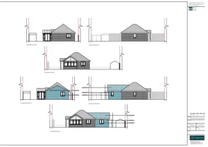 Architect Drawings and Planning Permission for a Single Storey Extension