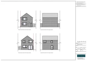 Architect Drawings and Planning Permission for a Change of Use to mixed residential and short-term let accommodation