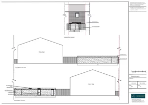 Architect Drawings and Retrospective Planning for a New Build Garage with Workshop