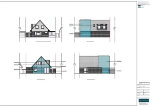 Architect Drawings and Planning Permission for a Double Storey Extension