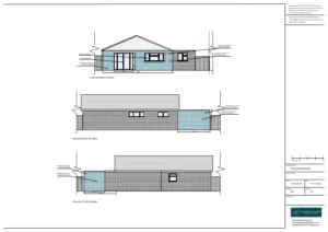 Architect Drawings and Planning Permission for a Single Storey Extension