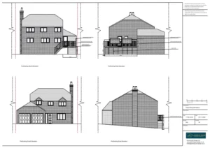 Architect Drawings and Retrospective Planning Permission for Raised Decking