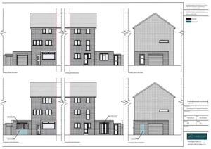 Architect Drawings and Planning Permission for a Garage Conversion