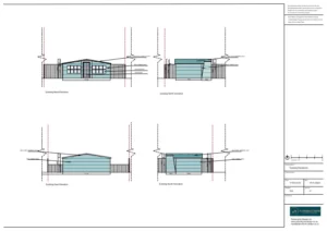 Architect Drawings and Retrospective Planning Permission for a Summer House and Change of Use