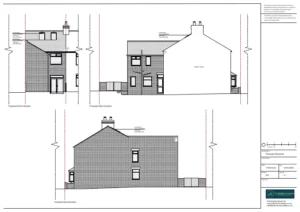 Architect Drawings and Planning Permission for Roof Light Windows