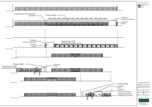 Architect Drawings and Planning Permission for 52 Ground Mounted Solar Panels