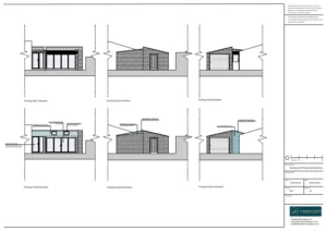 Architect Drawings and Planning Permission for Replacement Roof and New Roof Light Windows