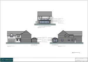 Architect Drawings and Retrospective Planning Permission for an Orangery