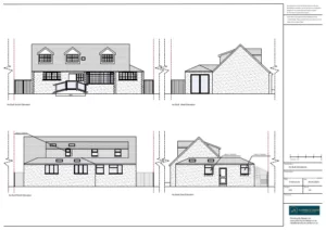 Architect Drawings and Retrospective Planning Permission For Various Alterations