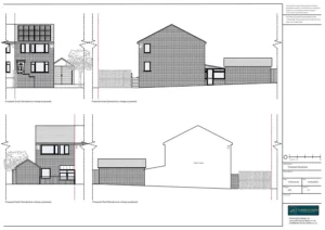 Architect Drawings and Planning Permission for a Change of Use to Children's Care Home