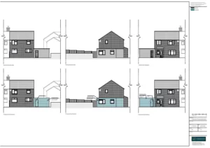 Architect Drawings and Planning Permission for a Single-Storey Extension