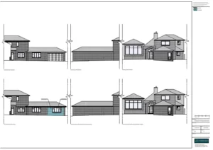 Architect Drawings and Lawful Development Certificate for a Garage Conversion