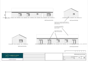 Architect Drawings and Lawful Development Certificate for a Static Caravan