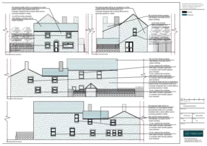 Architect Drawings and Planning Permission for a Change of Use from Public House to a Dwellinghouse
