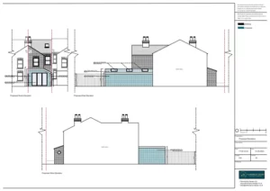 Architect Drawings and Planning Permission for a Single Storey Extension