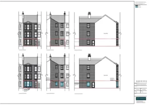 Architect Drawings and Planning Permission for Replacement Windows for a Flat