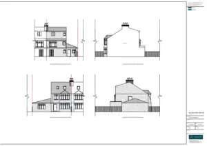 Architect Drawings and Planning Permission for a Garage Conversion and Change Of Use to a Dog Grooming Business