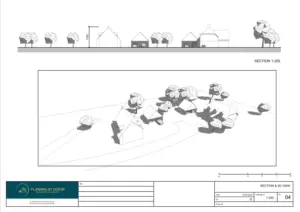 Architect Drawings and Planning Permission for a Detached New Build House and Garage