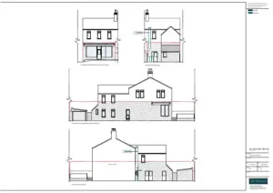 Architect Drawings and Planning Permission for Change of Use from Offices (Class E) to Hot Food Takeaway (Sui Generis)