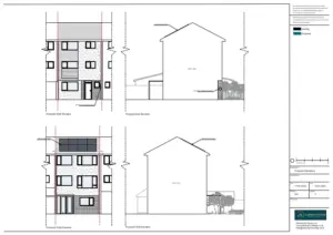 Architect Drawings and Planning Permission for Roof Mounted Solar Panels and Electric Vehicle Charging Point