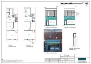 Architect Drawings and Planning Permission for Replacement UPVC Windows