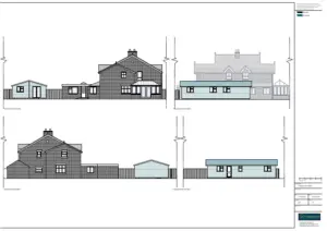 Architect Drawings and Lawful Development Certificate for a Static Caravan to be used as a Residential Annexe