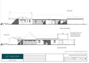 Architect Drawings and Retrospective Planning Permission Conversion of Cattle Shed to Dwelling House