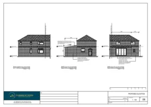 Architect Drawings and Lawful Development Certificate for a Single Storey Rear Extension