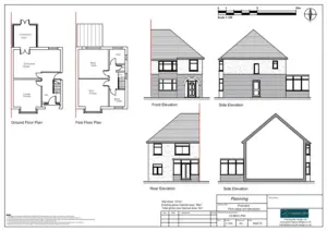 Architect Drawings and Planning Permission for a Change of Use From Dwelling C3 to Childrens Residential Home C2