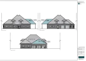 Architect Drawings and Planning Permission For The Erection of a Carport With a First Floor Extension Above