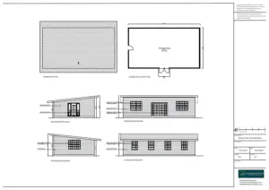 Architect Drawings and Retrospective Planning Permission for a Change of Use and Design Alterations