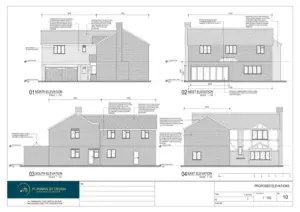 Architect Drawings and Planning Permission for First Floor Extension Over Existing garage and Single Storey Rear Extension