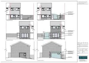 Architect Drawings and Planning Permission for a New Porch