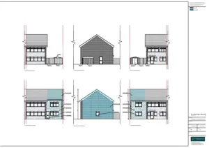 Architect Drawings and Planning Permission for a Two Storey Side Extension