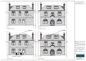 Architect Drawings and Retrospective Planning Permission for Two Air Source Heat Pumps, Roof Mounted Solar Panels, Wall Insulation and a Loft Conversion