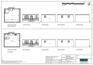 Architect Drawings and Retrospective Planning Permission for an Annexe