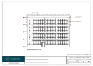 Architect Drawings and Retrospective Change of Use from a Warehouse to a Place of Worship