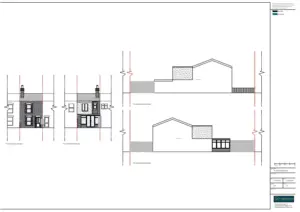 Architect Drawings and Retrospective Planning Permission a Change of Use to a Guesthouse