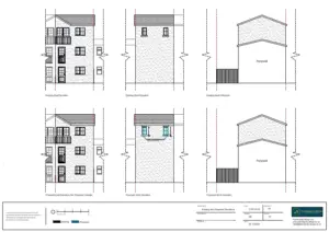 Architect Drawings and Planning Permission for Replacement Windows
